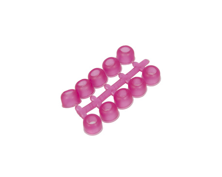 WAHLSTEN STUD PLUGS, PINK, 6 SET/60 PCS